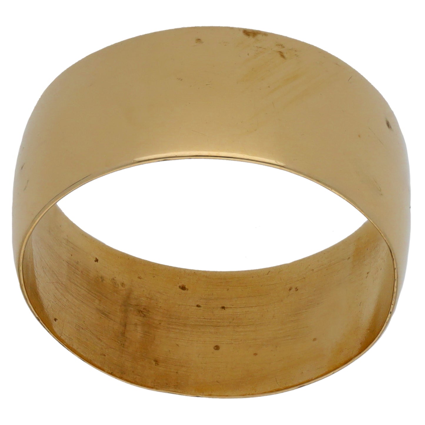9ct Gold Plain Wedding Ring Size T