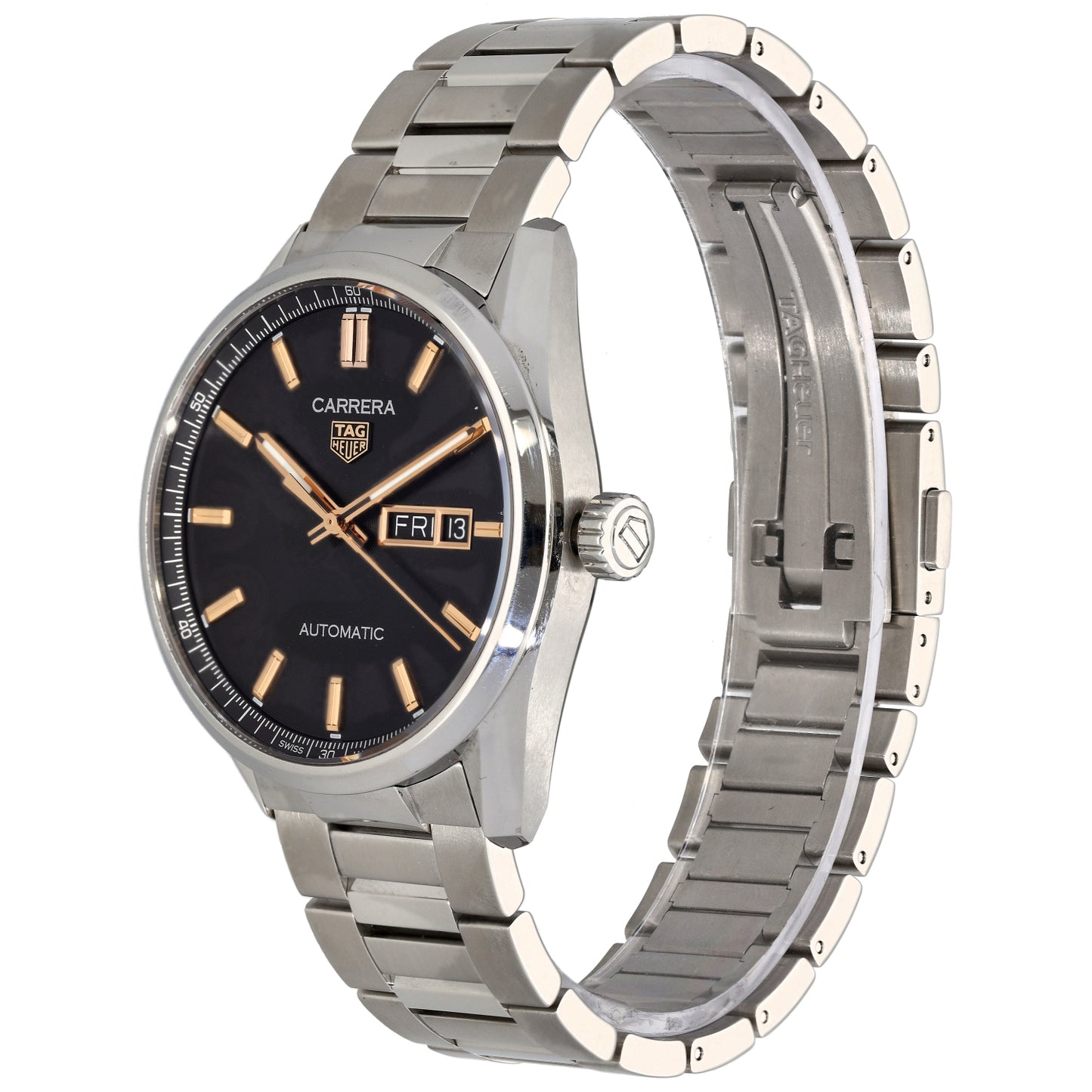 Tag Heuer Carrera WBN2013 41mm Stainless Steel Watch