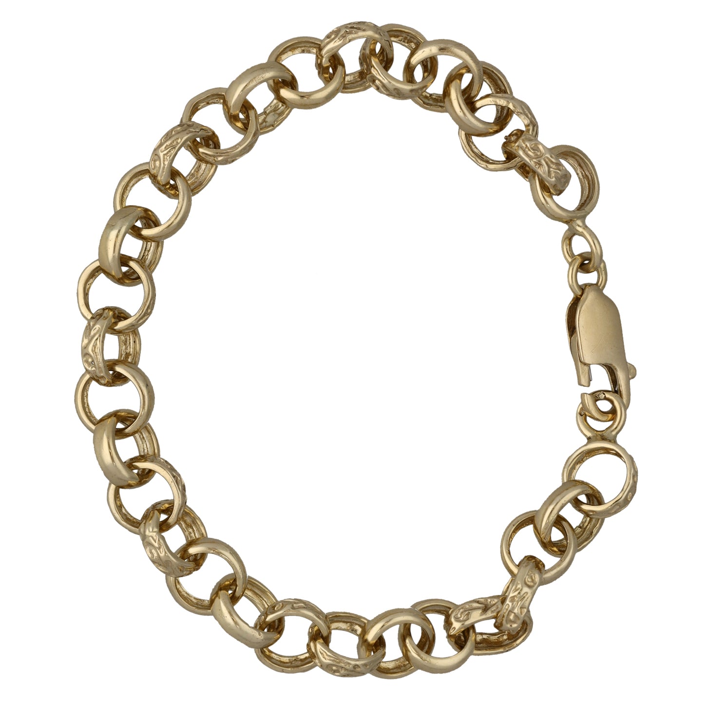 9ct Gold Belcher Bracelet