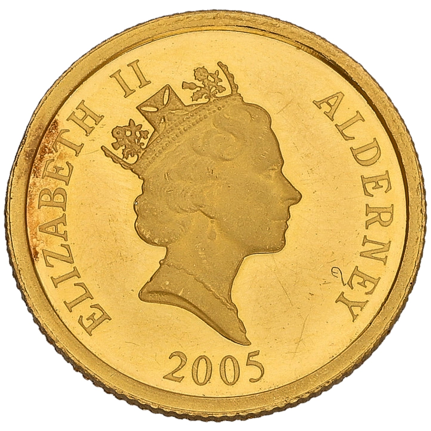 22ct Gold Nelson 1758-1805 One Pound Coin 2005