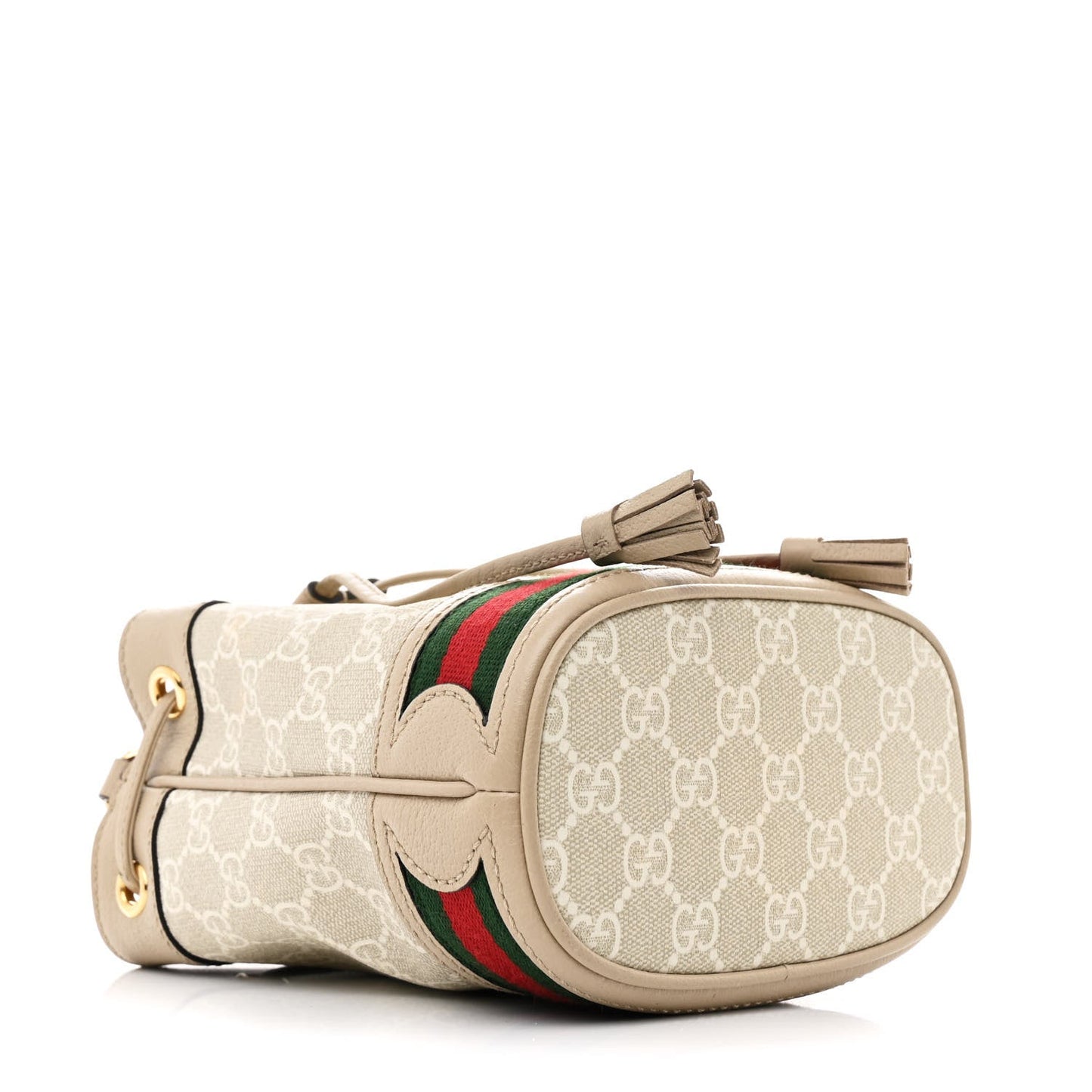 Gucci Ophidia Bucket GG Supreme Coated Canvas Bag - Beige