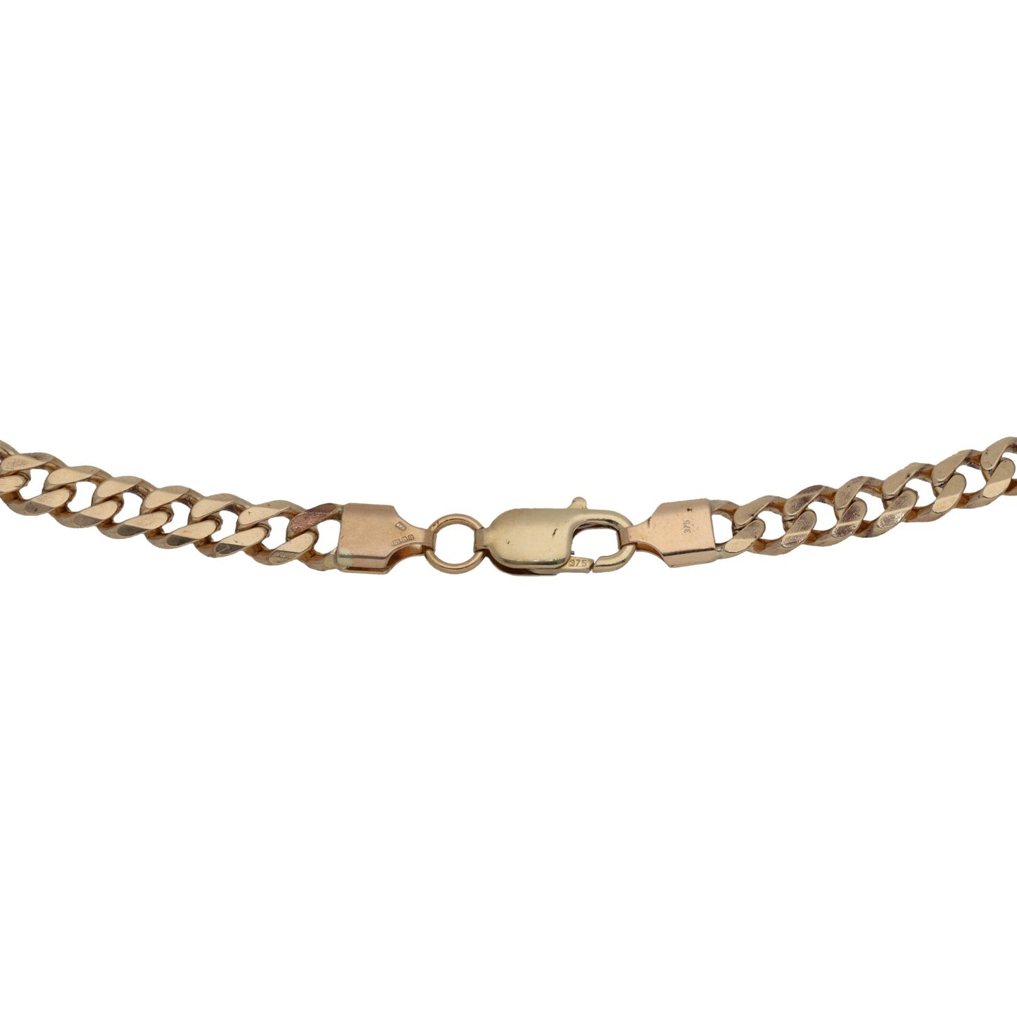 9ct Gold Curb Chain 20"