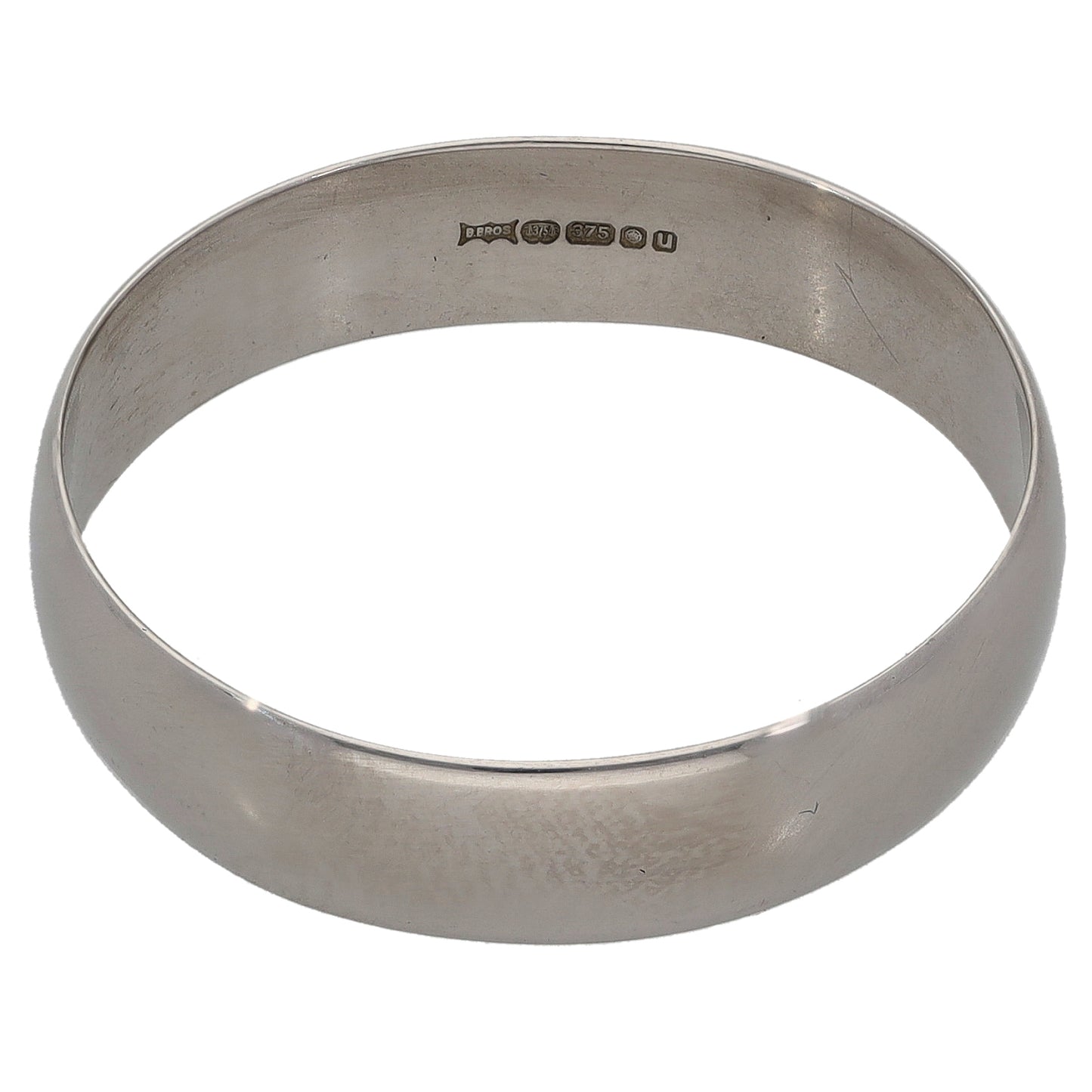 9ct Gold Plain Wedding Ring Size U