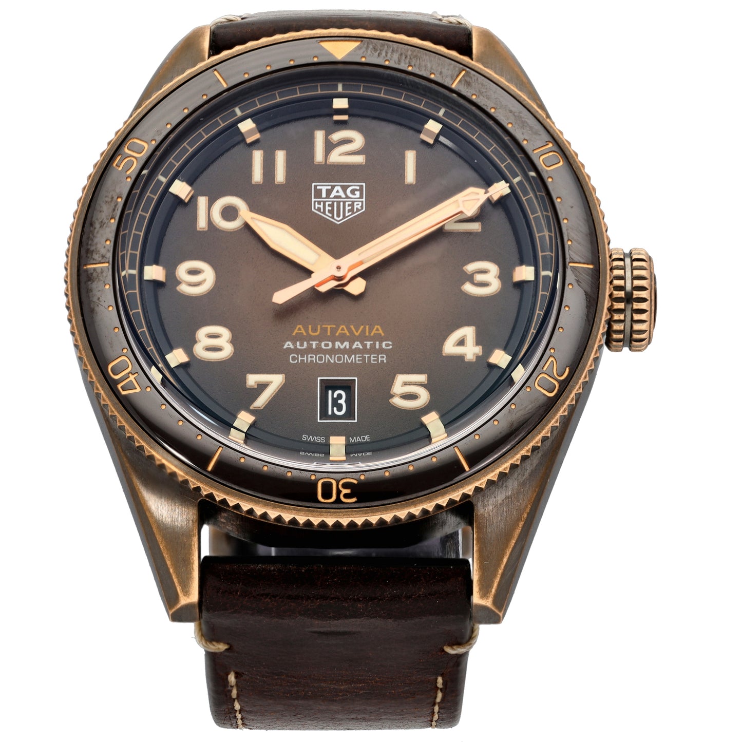Tag Heuer Classic Autavia WBE5191 42mm Bronze Watch