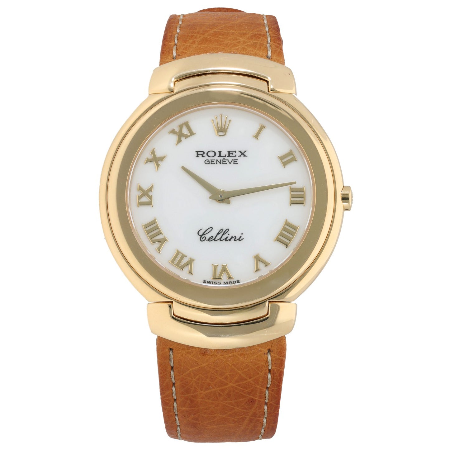 Rolex Cellini 6623 37mm Gold Watch