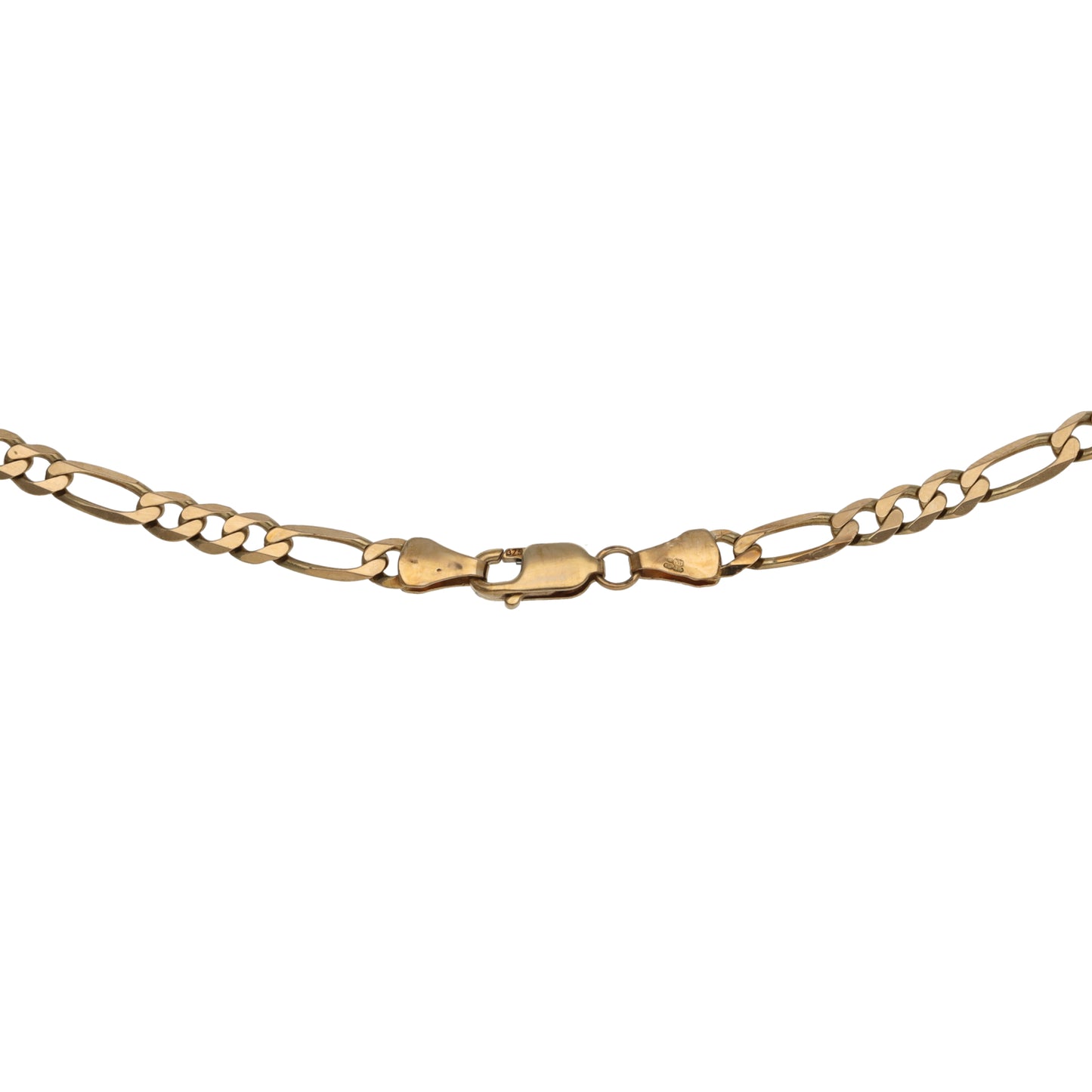 9ct Gold Figaro Chain 26"