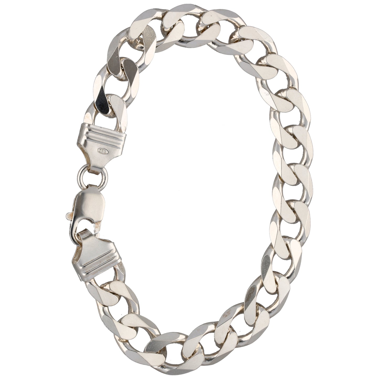 Sterling Silver Curb Bracelet