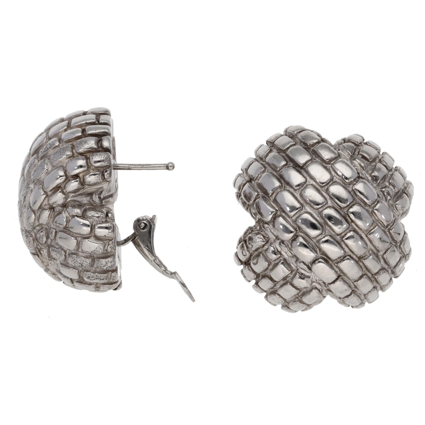 18ct White Gold Dress/Cocktail Earrings