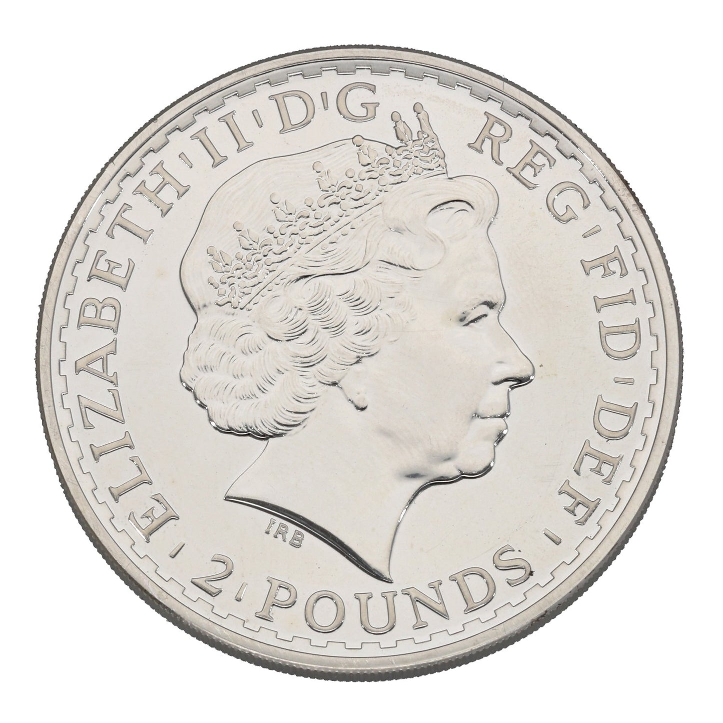 Fine Silver Queen Elizabeth II 1 OZ Britannia Coin 2013