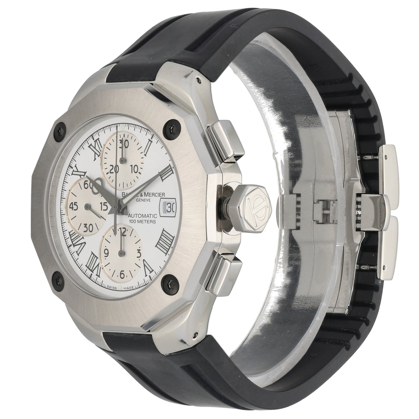 Baume Et Mercier Rivera 65541 43mm Stainless Steel Watch