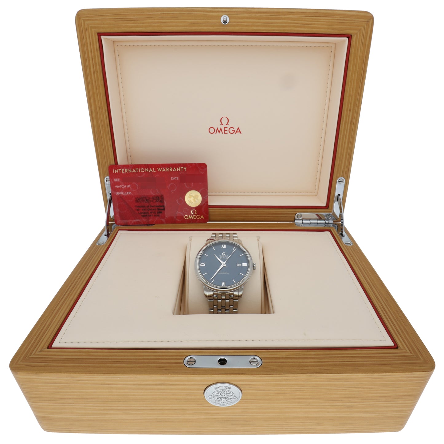 Omega De Ville 424.10.40.20.03.001 39.5mm Stainless Steel Watch