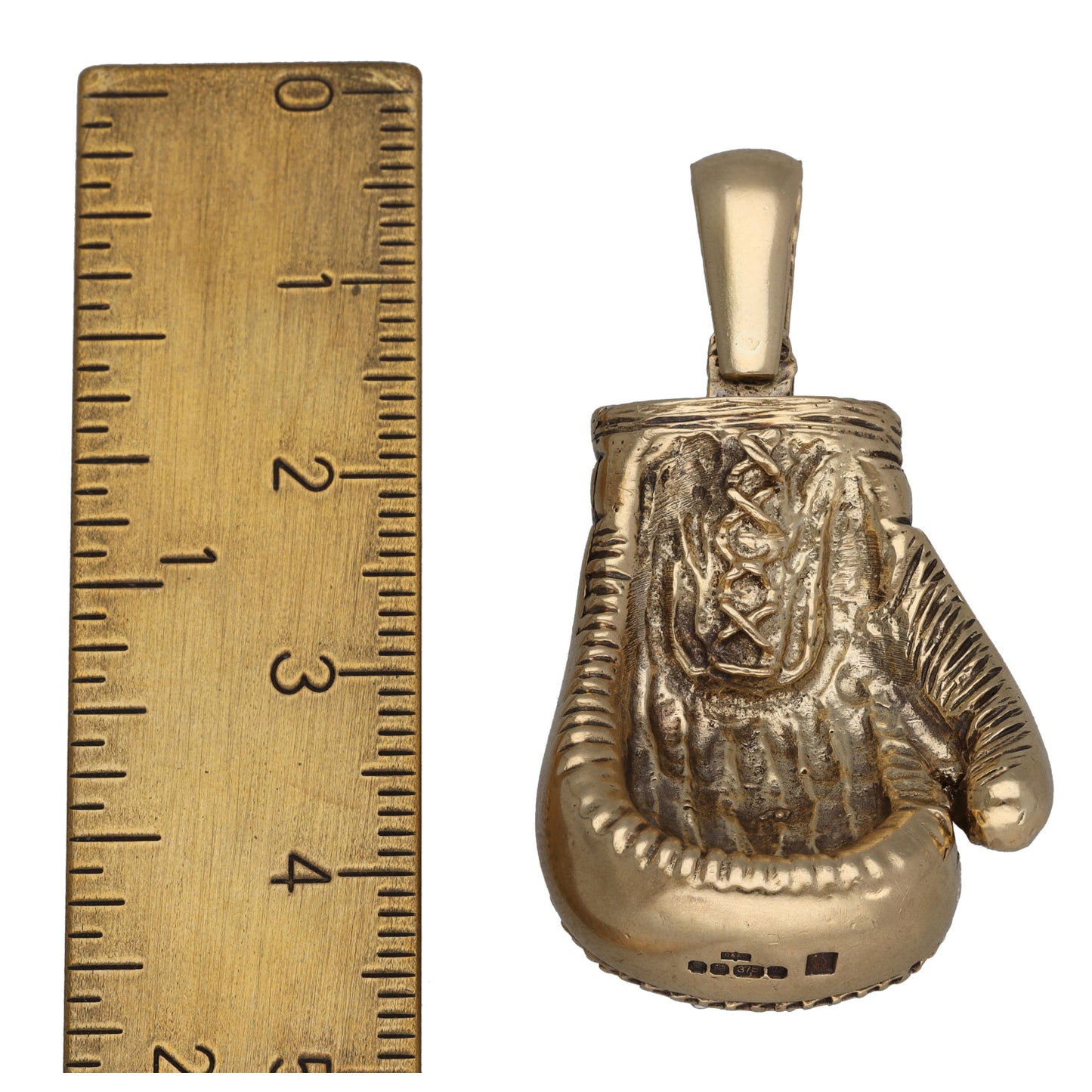 9ct Gold Cubic Zirconia Boxing Glove Pendant