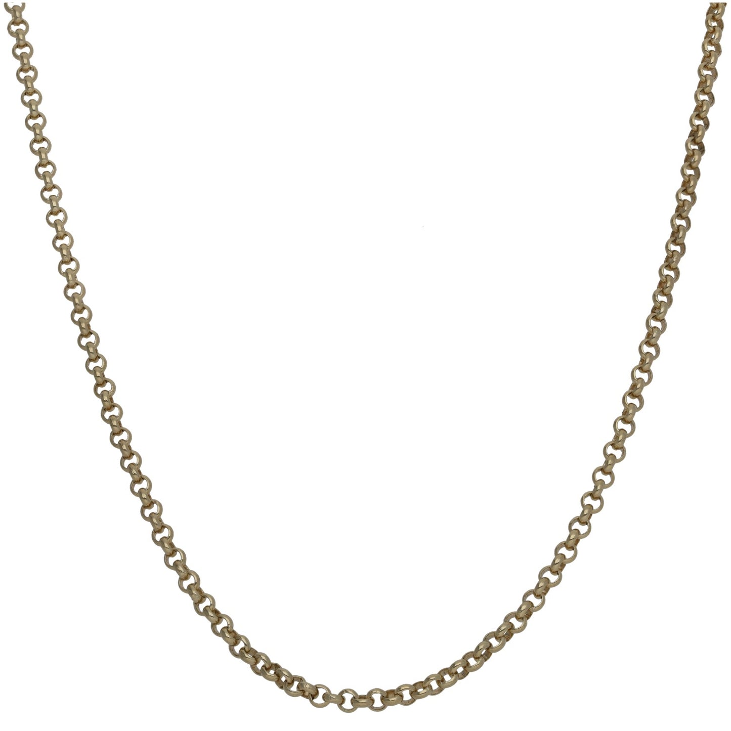 9ct Gold Belcher Chain 20"