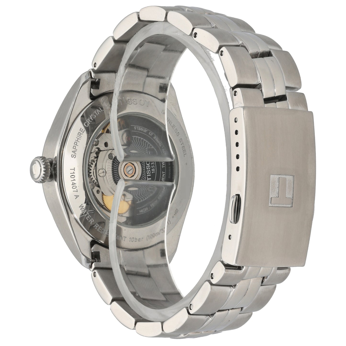 Tissot PR100 T101407 A 38mm Stainless Steel Watch