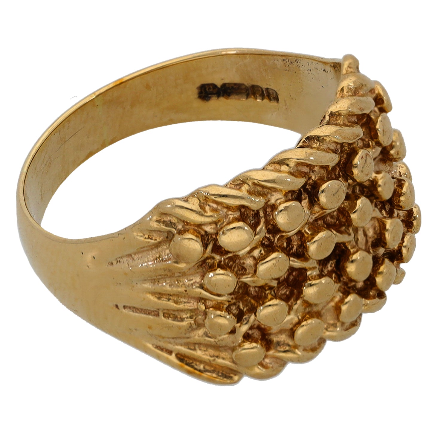 9ct Gold Keeper Ring Size V
