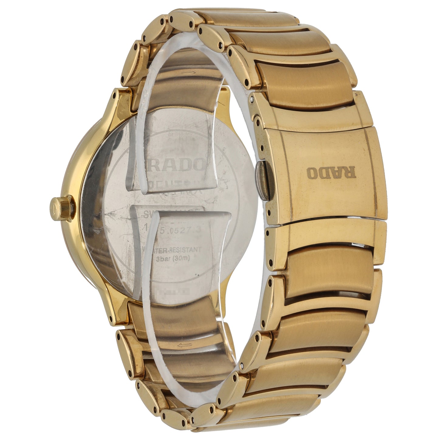 Rado Centrix 115.0527.3 38mm Gold Plated Watch