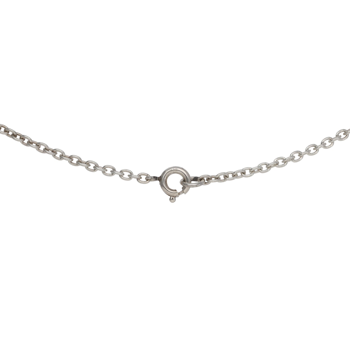 Sterling Silver Ingot Pendant With Chain