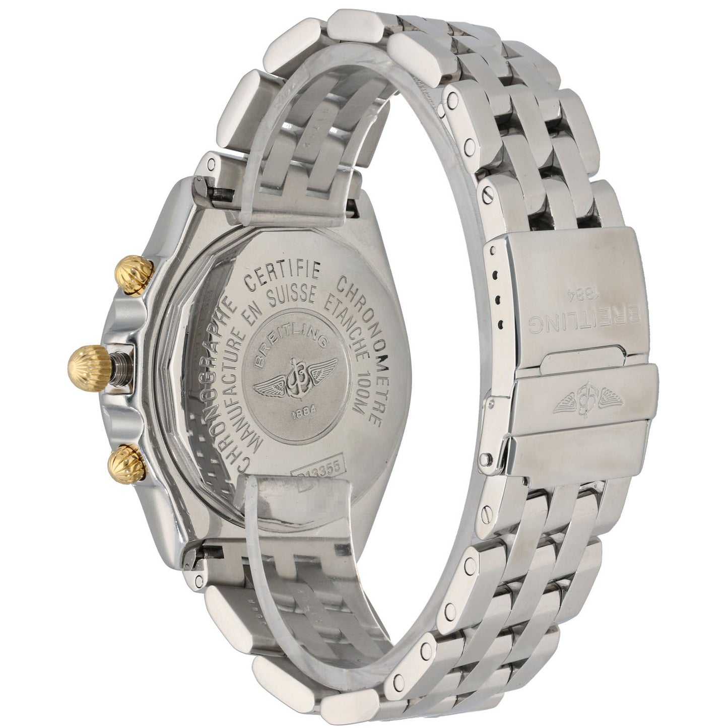 Breitling Crosswind B13355 43mm Bi-Colour Watch