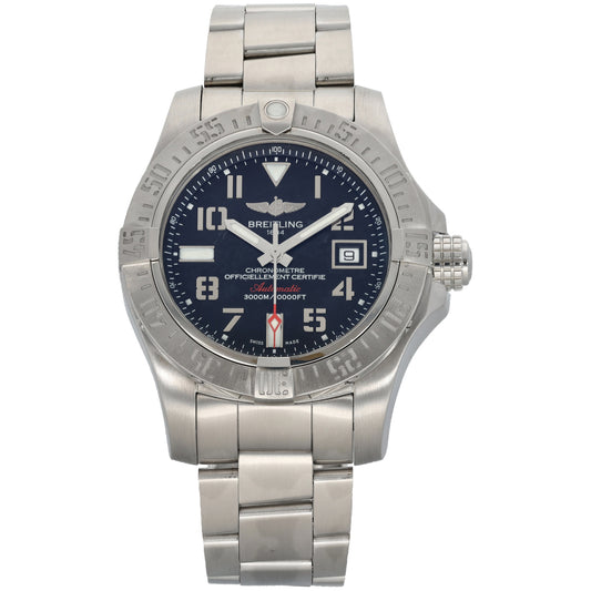 Breitling Avenger II Seawolf A17331 45mm Stainless Steel Watch