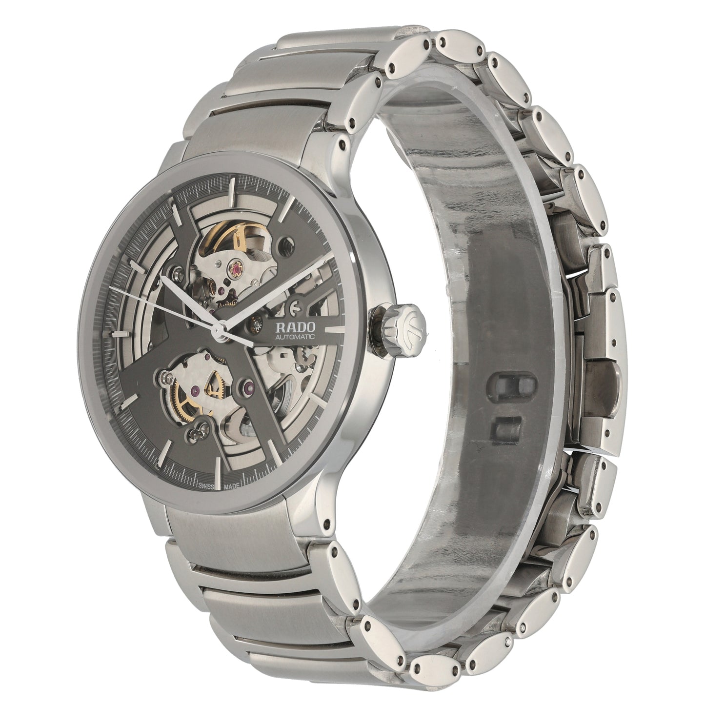 Rado Centrix Open Heart 734.0179.3 38mm Stainless Steel Watch