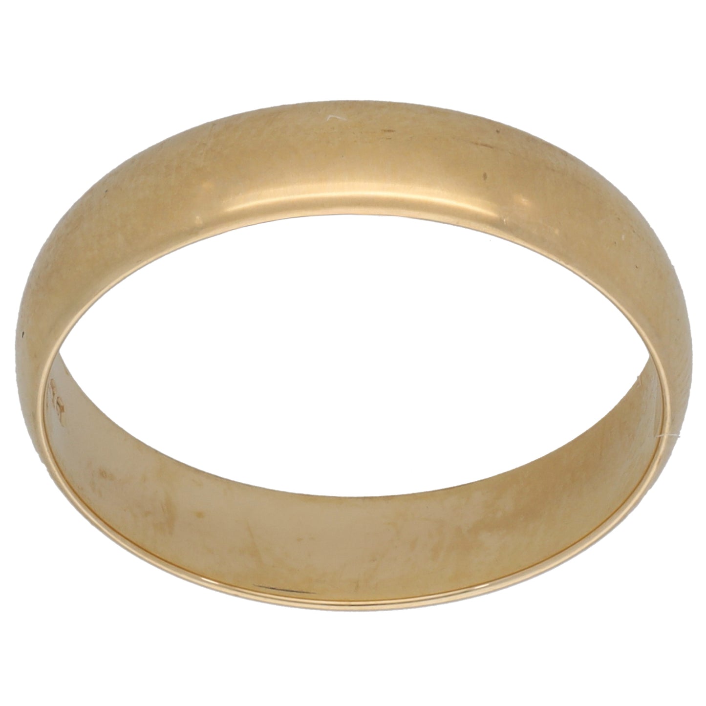 9ct Gold Plain Wedding Ring Size U