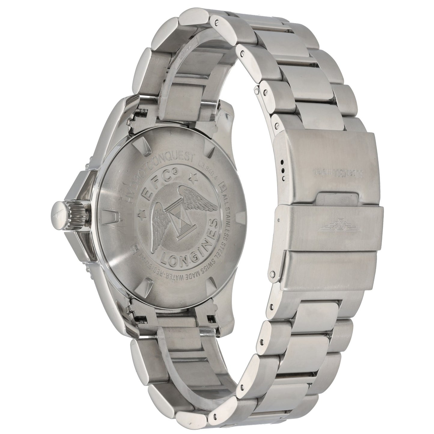 Longines Conquest L3.840.4 44mm Stainless Steel Watch