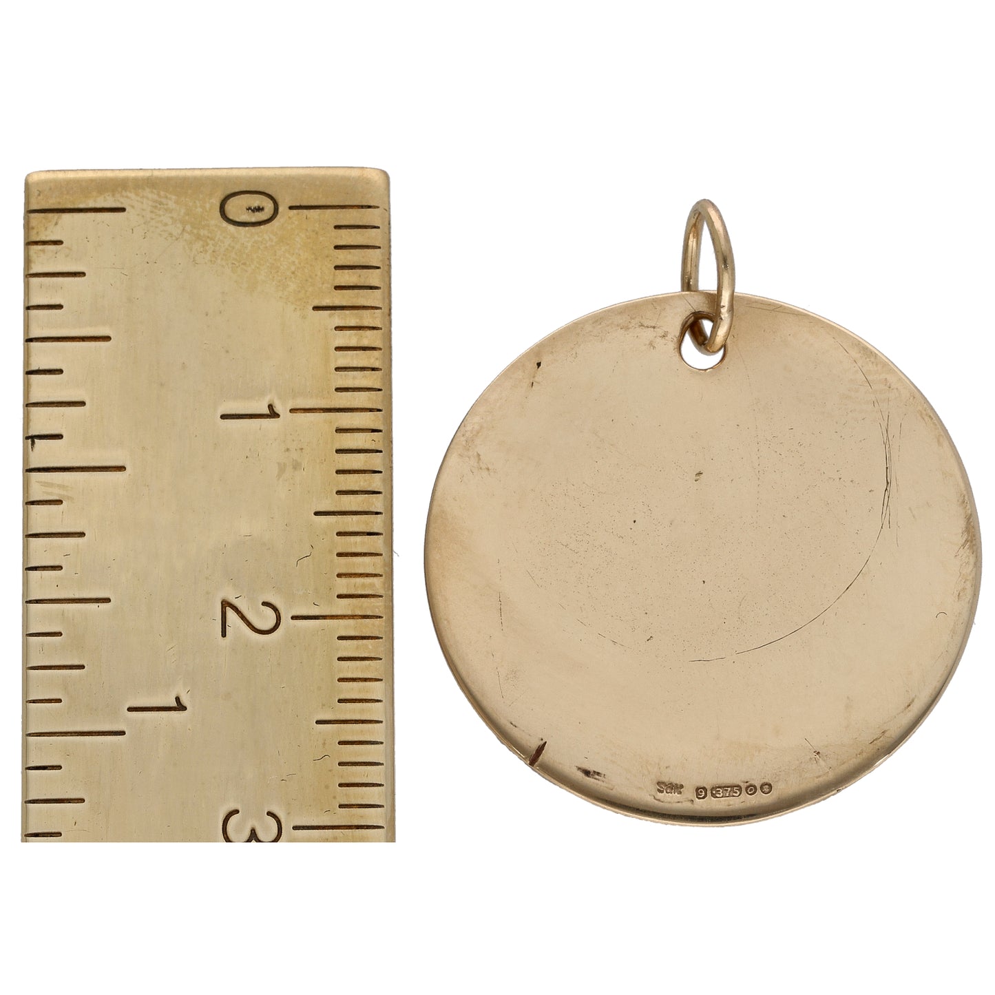 9ct Gold St Christopher Pendant