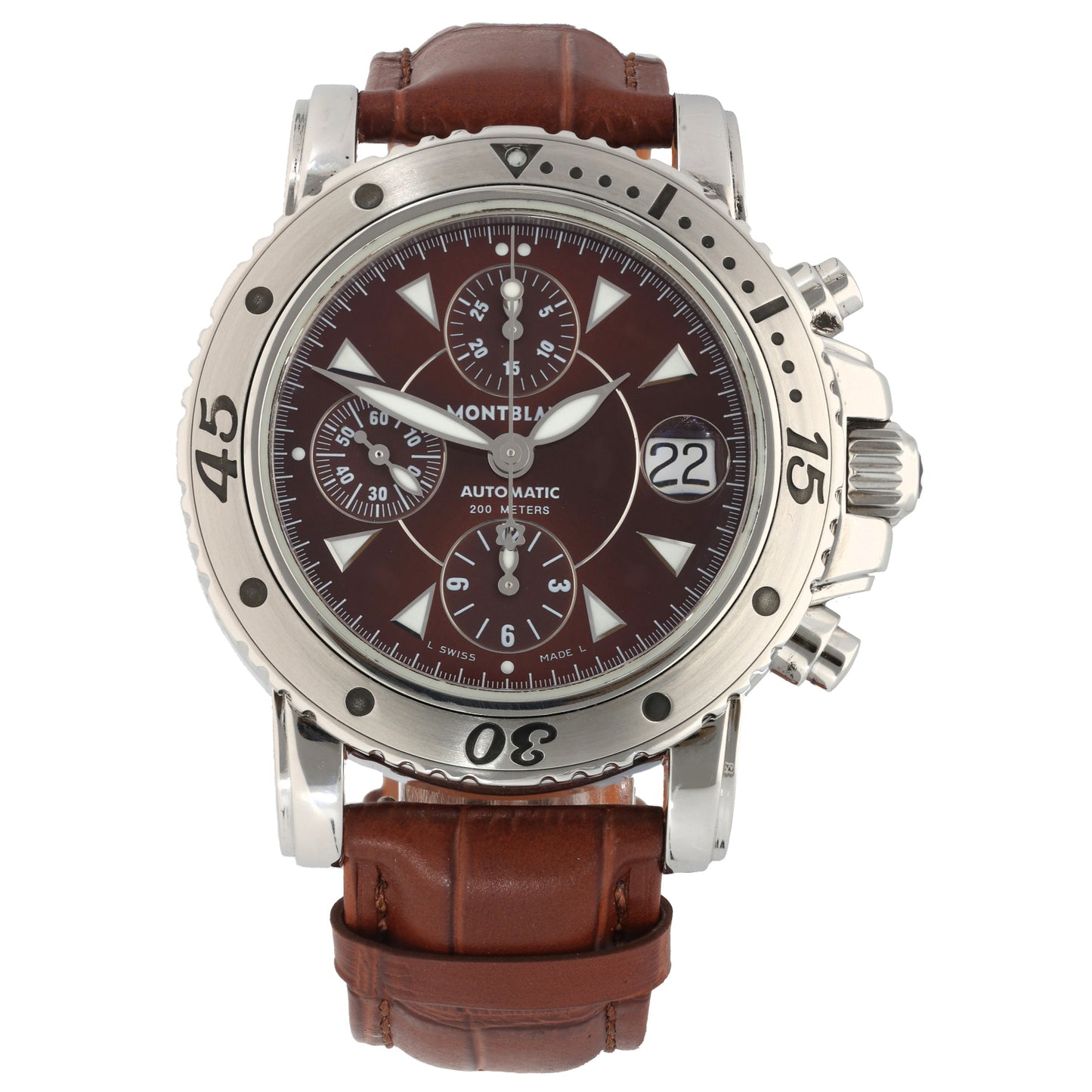 Montblanc Tradition 7034 41mm Stainless Steel Watch