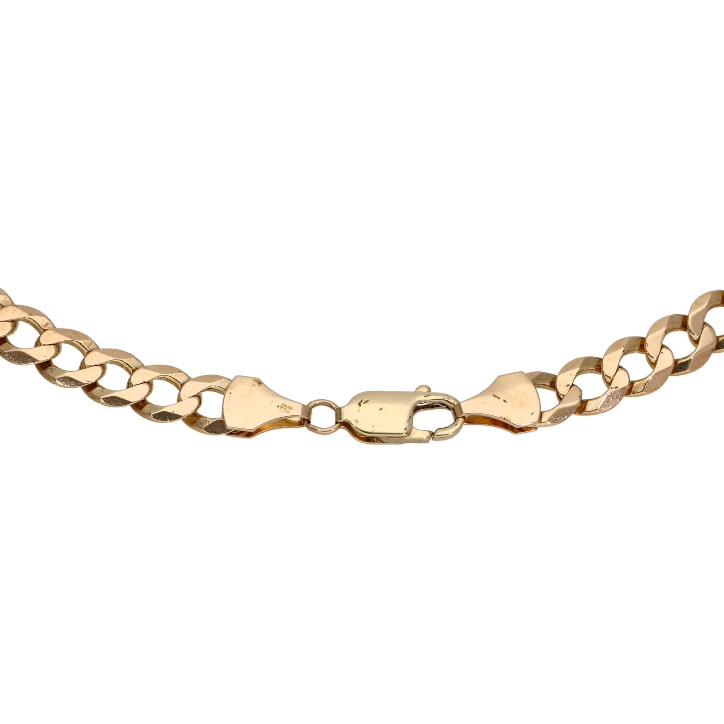 9ct Gold Curb Chain 24"