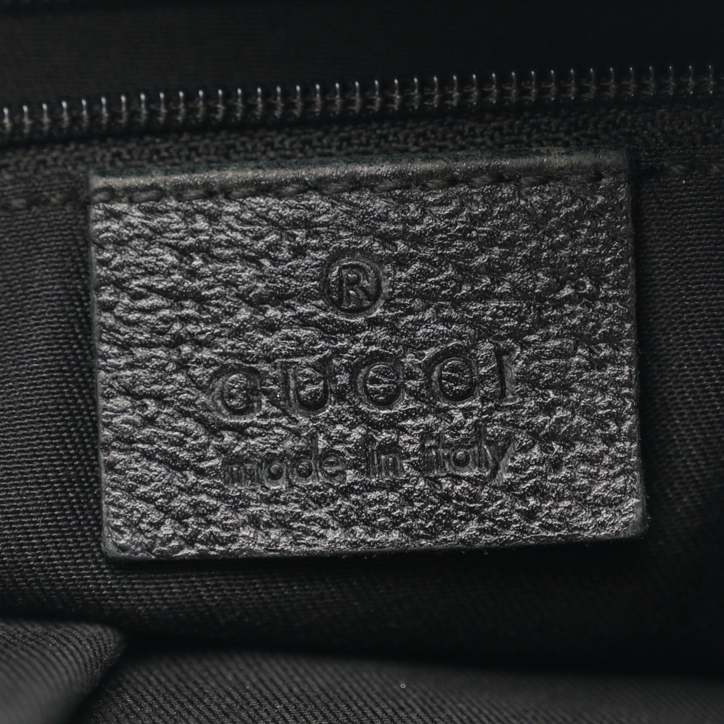 Gucci Abbey D Ring Monogram Hobo Bag - Black