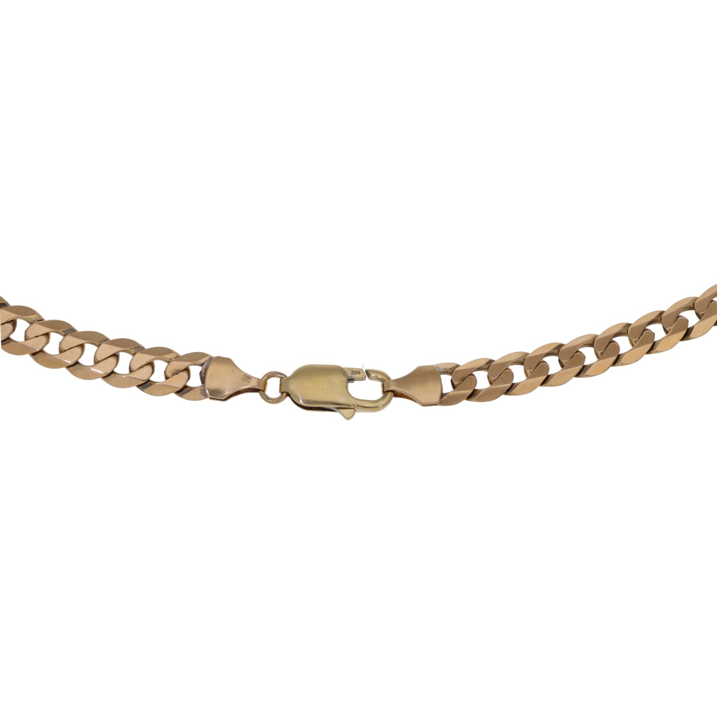 9ct Gold Curb Chain 20"
