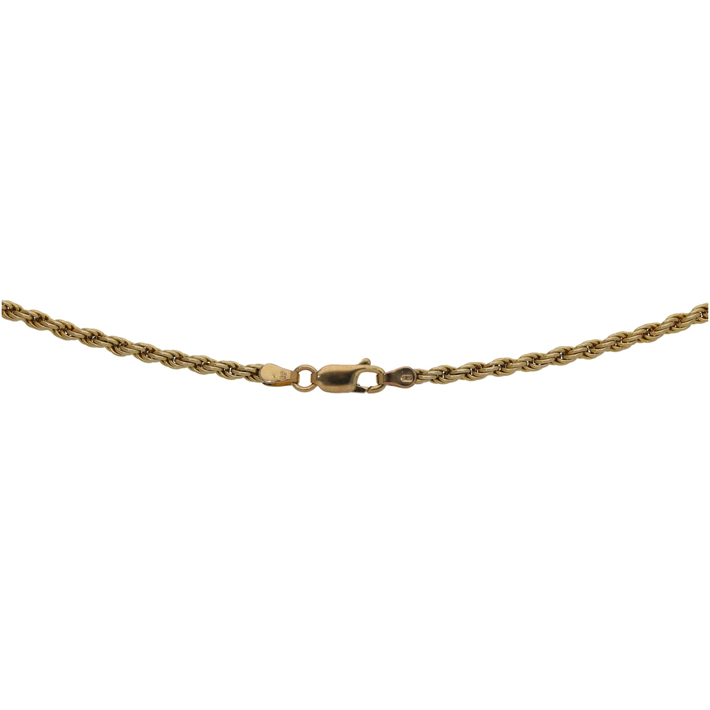 9ct Gold Rope Chain 22"