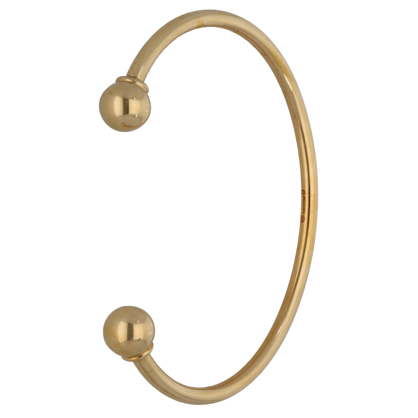 9ct Gold Torque Bangle