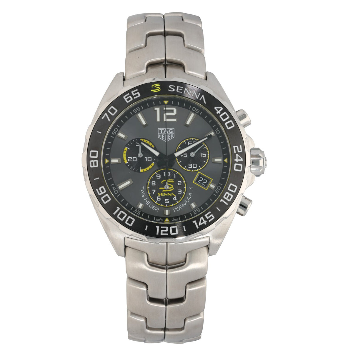 Tag Heuer Formula 1 Senna CAZ101AF 43mm Stainless Steel Watch
