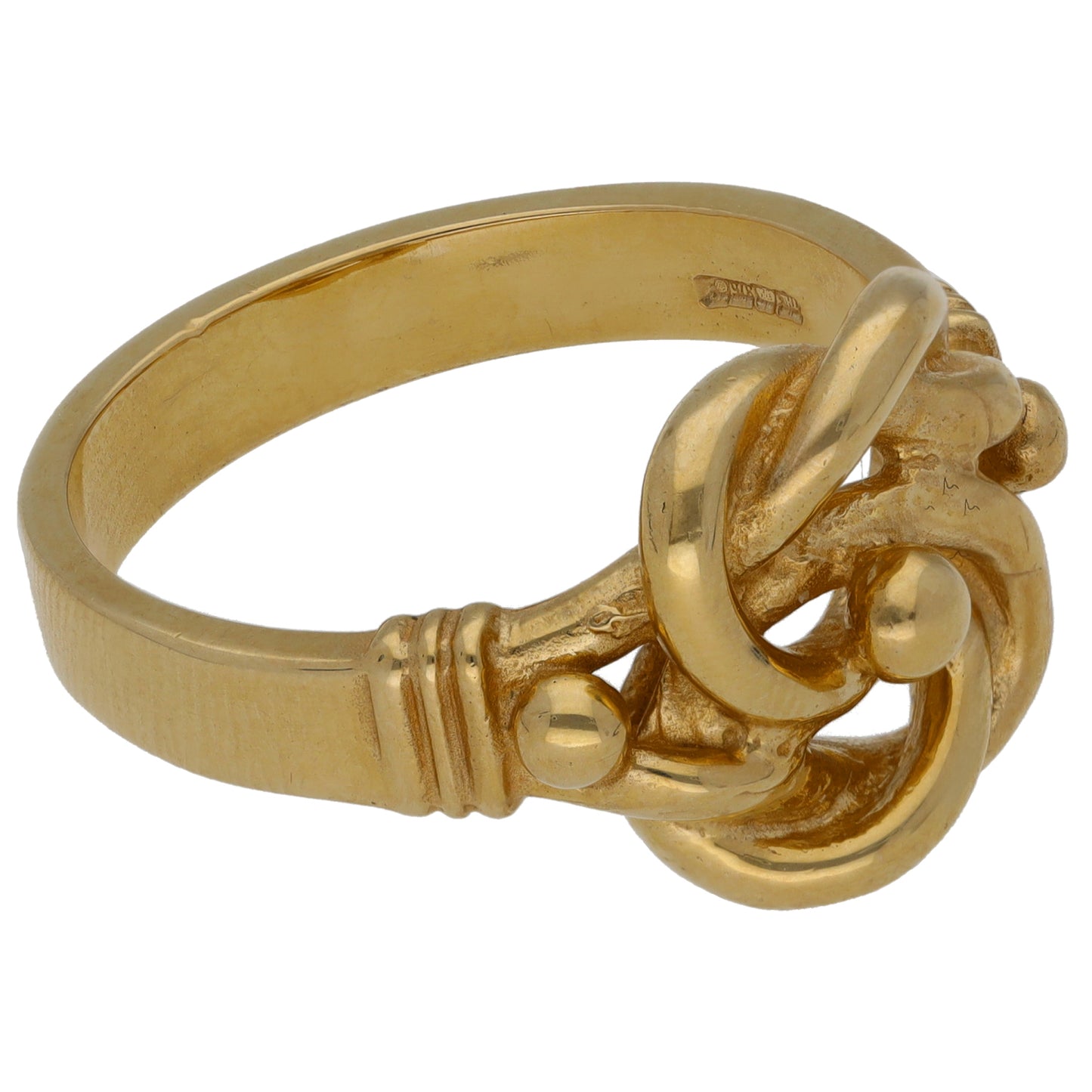 9ct Gold Knot Ring Size X
