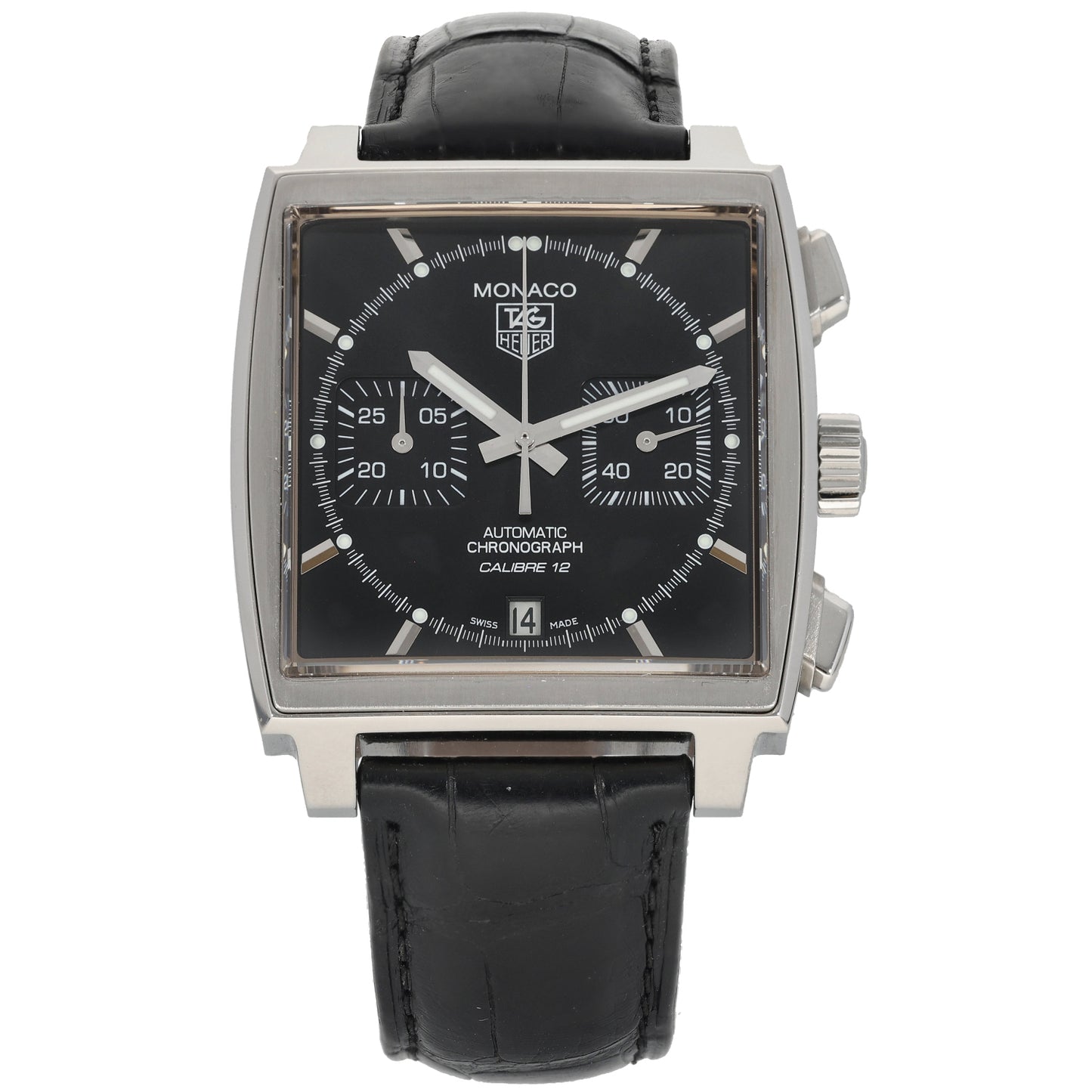 Tag Heuer Monaco CAW2110 39mm Stainless Steel Watch