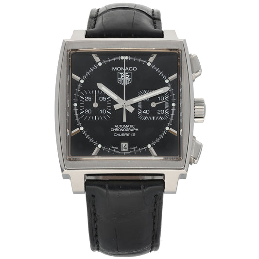 Tag Heuer Monaco CAW2110 39mm Stainless Steel Watch