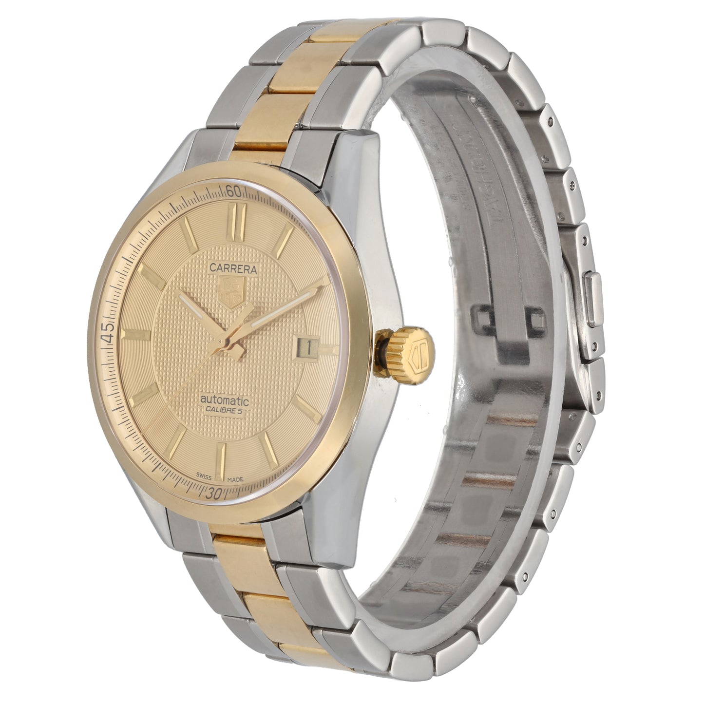 Tag Heuer Carrera WV215B 38mm Bi-Colour Watch