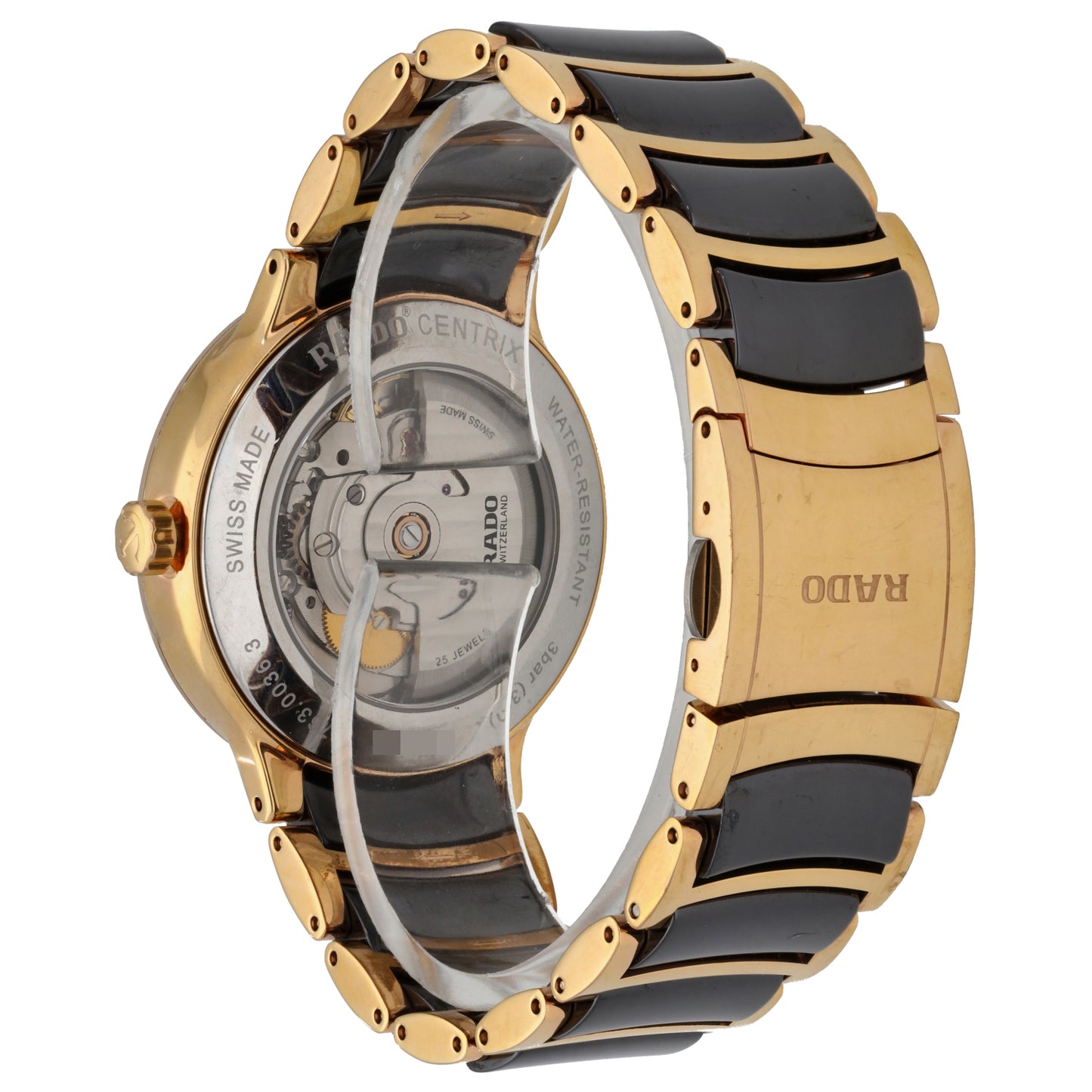 Rado Centrix 763.0036.3 39.5mm Bi-Colour Watch