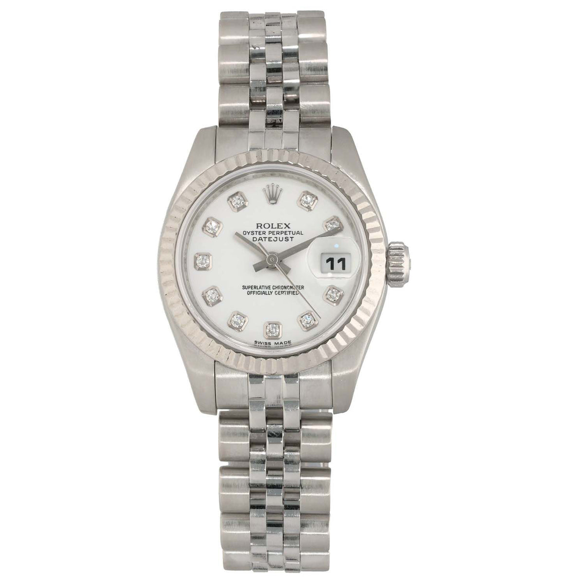 Rolex Lady Datejust 179174 26mm Stainless Steel Watch