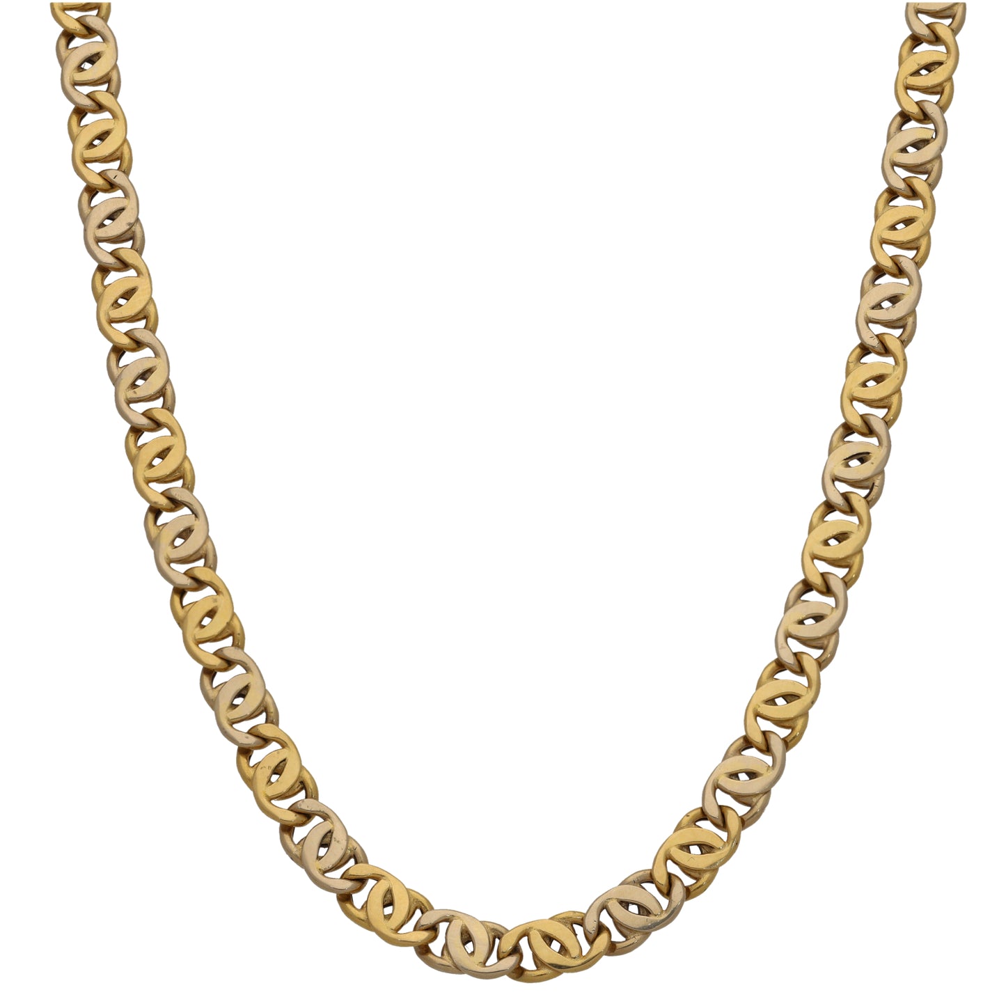 18ct Bicolour Gold Other Chain 22"