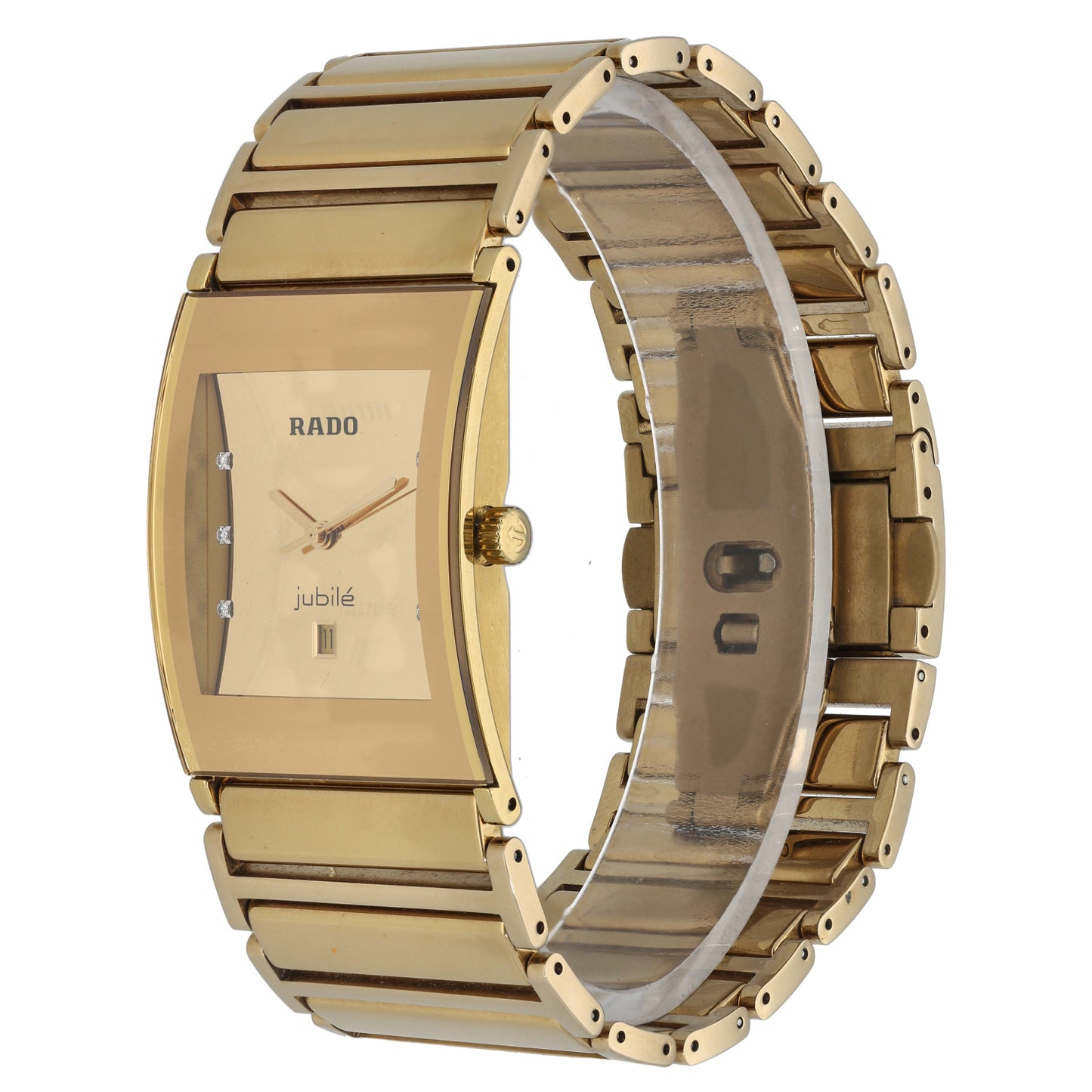 Rado Diastar 152.0790.3 27mm Gold Plated Watch