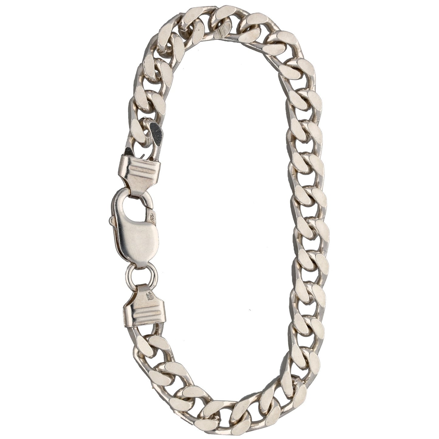 Sterling Silver Curb Bracelet