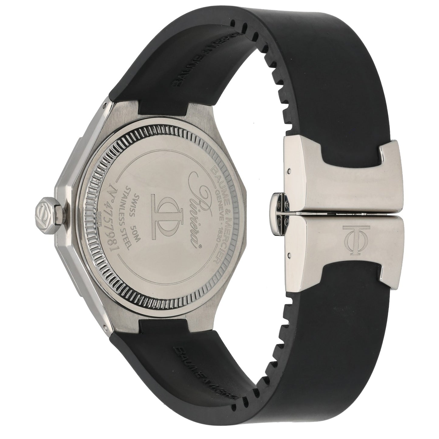 Baume Et Mercier Rivera 65575 38mm Stainless Steel Watch