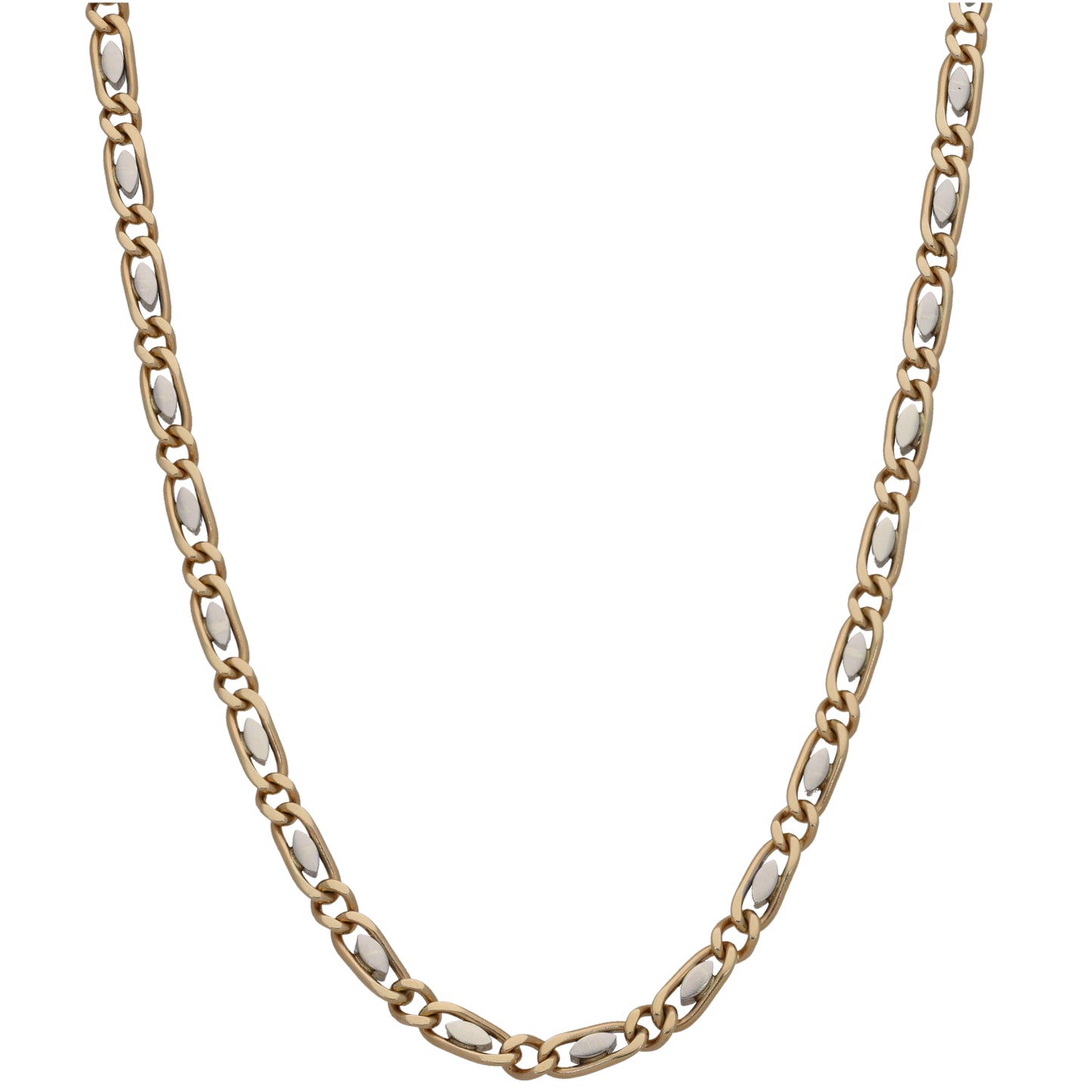 9ct Bicolour Gold Other Chain 18"