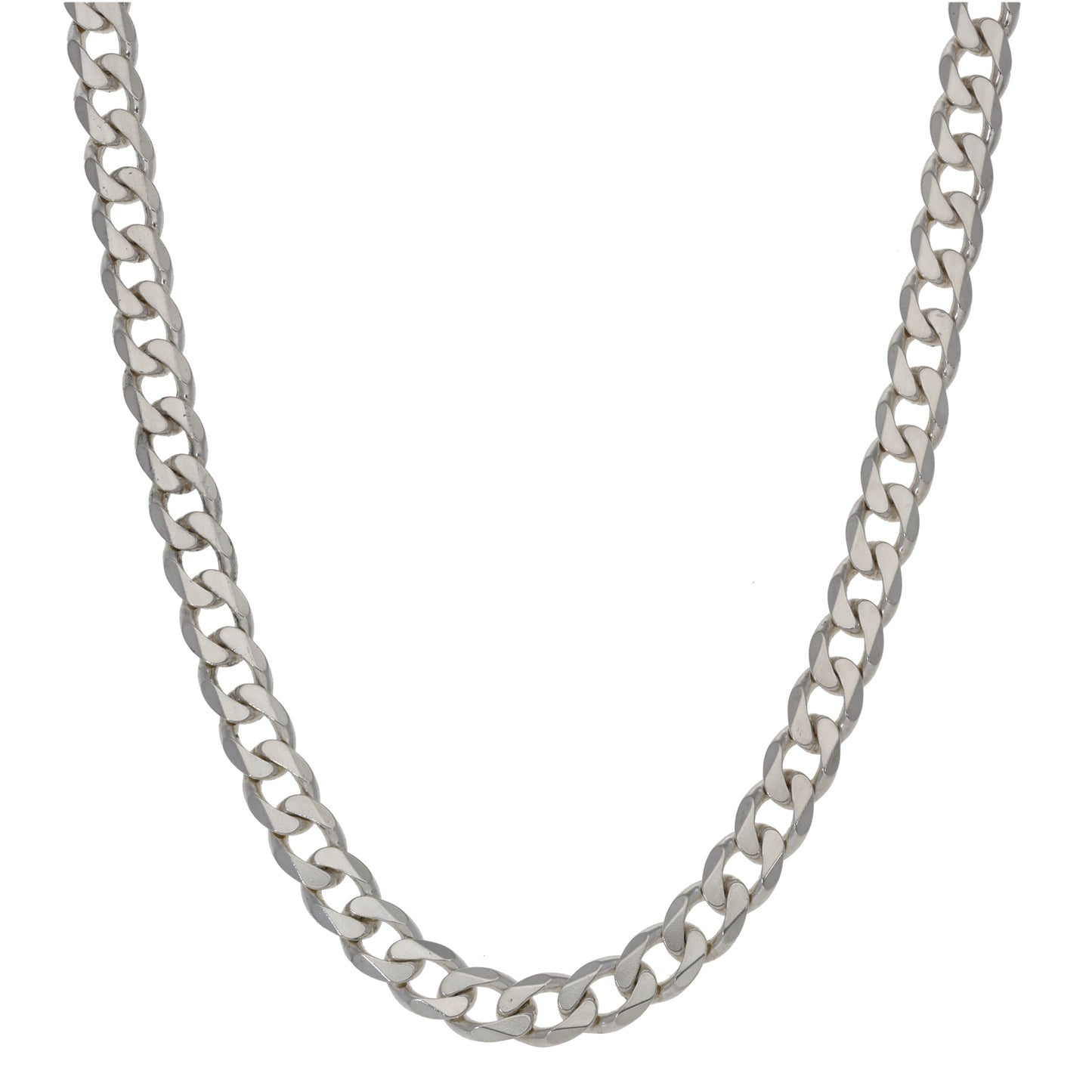 Sterling Silver Curb Chain 24"