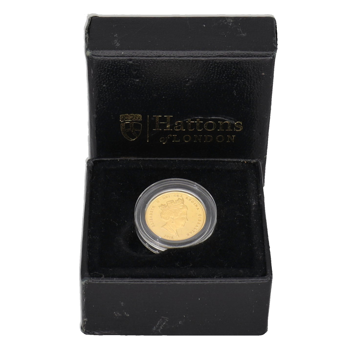 22ct Gold Queen Elizabeth II Coronation Quarter Sovereign Coin 2018