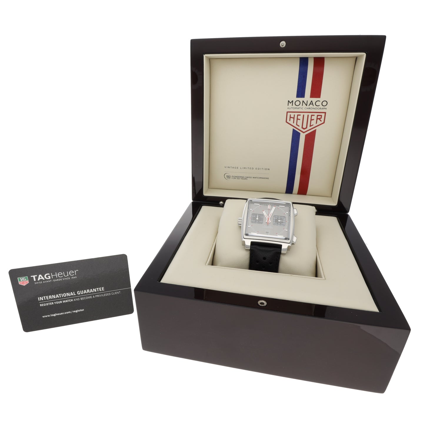 Tag Heuer Monaco CAW211B 39mm Stainless Steel Watch