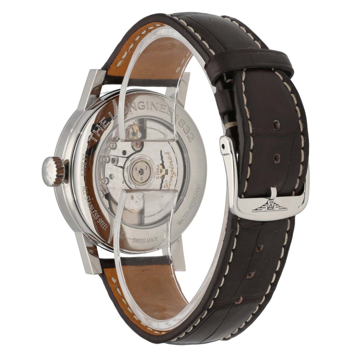 Longines Heritage 1832 Moonphase L4.826.4 40mm Stainless Steel Watch