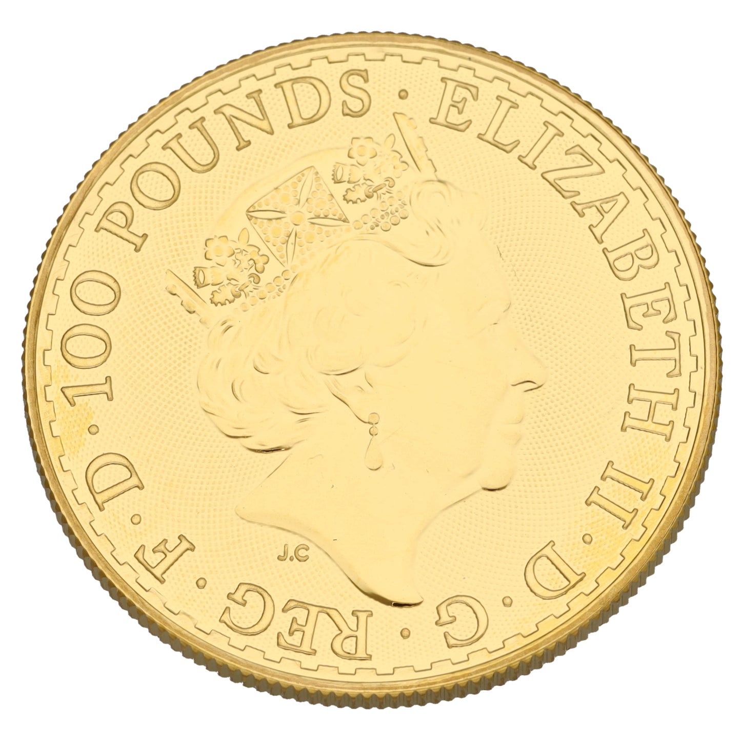 24ct Gold Queen Elizabeth II 1 OZ Britannia Coin 2019